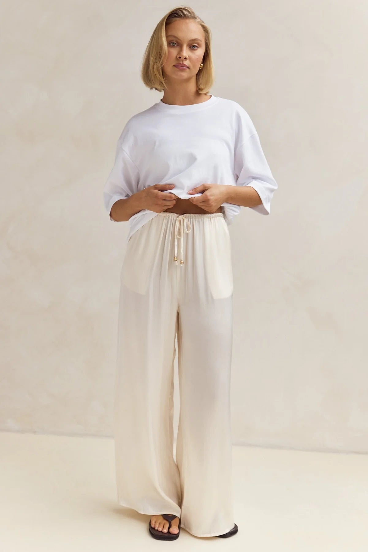 Ada Pant - Cream