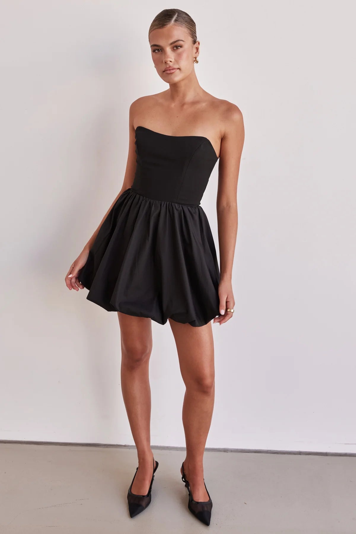 Niamh Mini Dress - Black