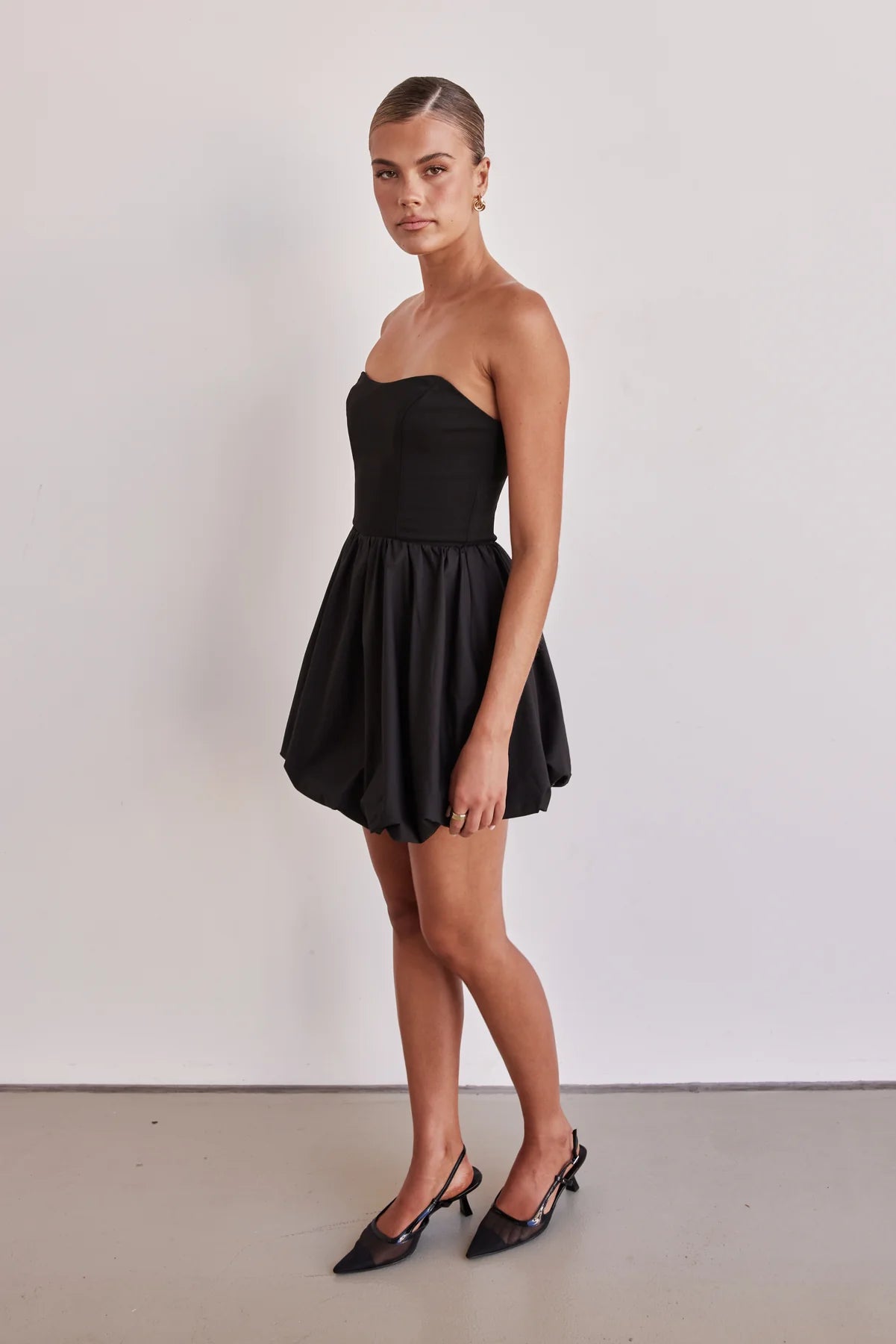 Niamh Mini Dress - Black