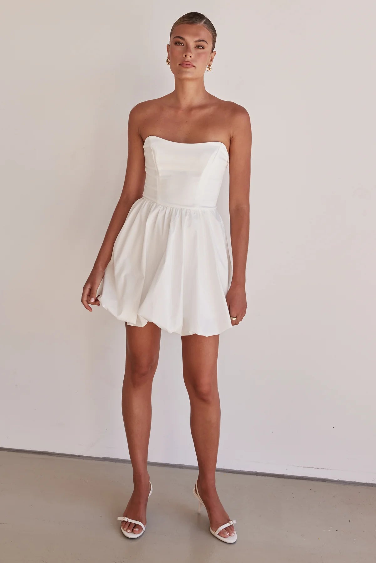 Niamh Mini Dress - White