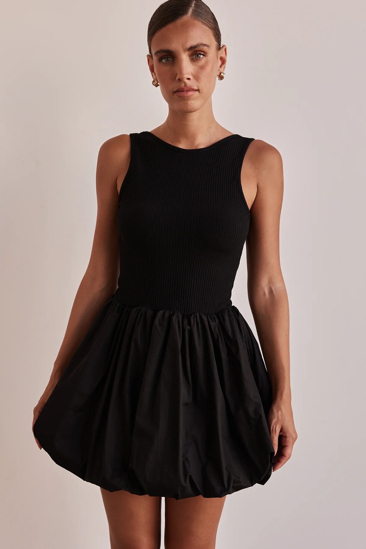 Rosamund Mini Dress - Black