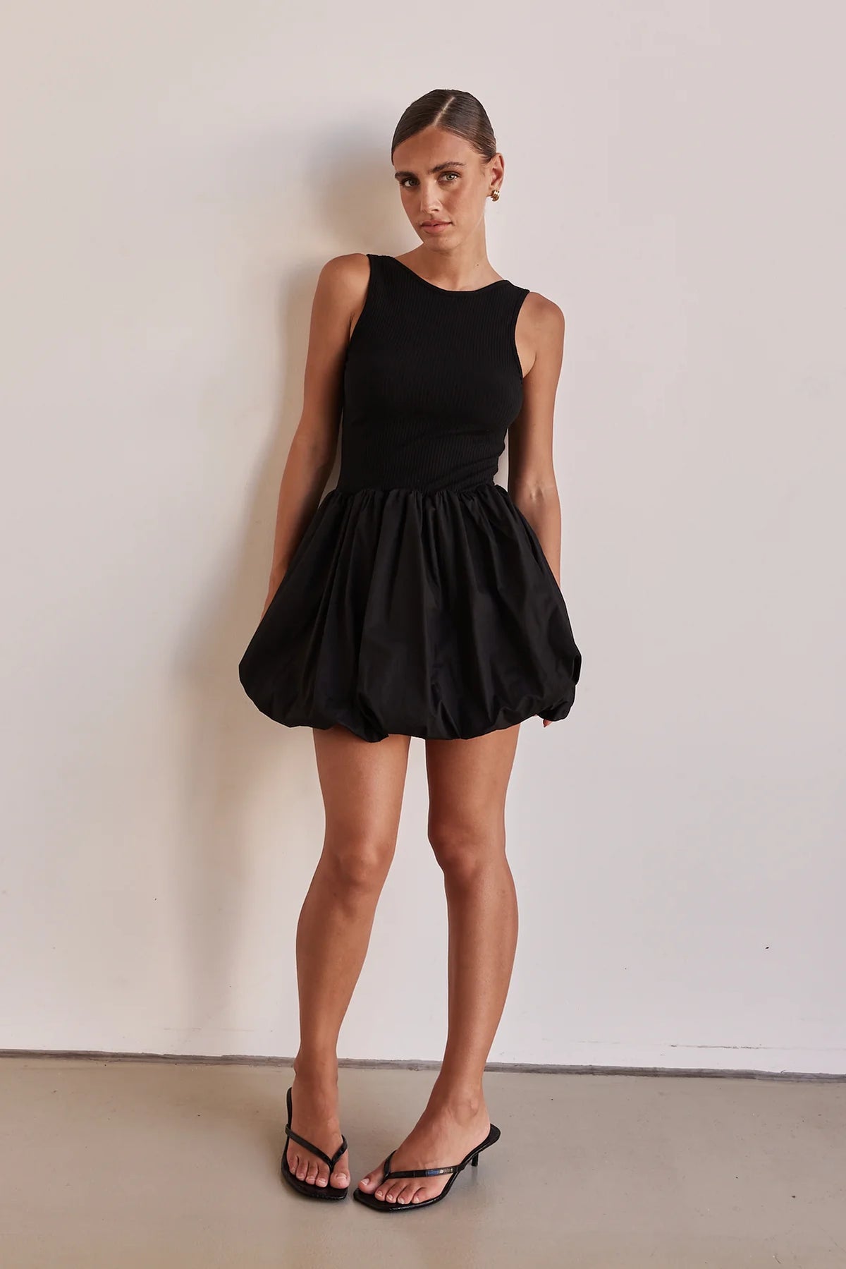 Rosamund Mini Dress - Black