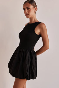 Rosamund Mini Dress - Black