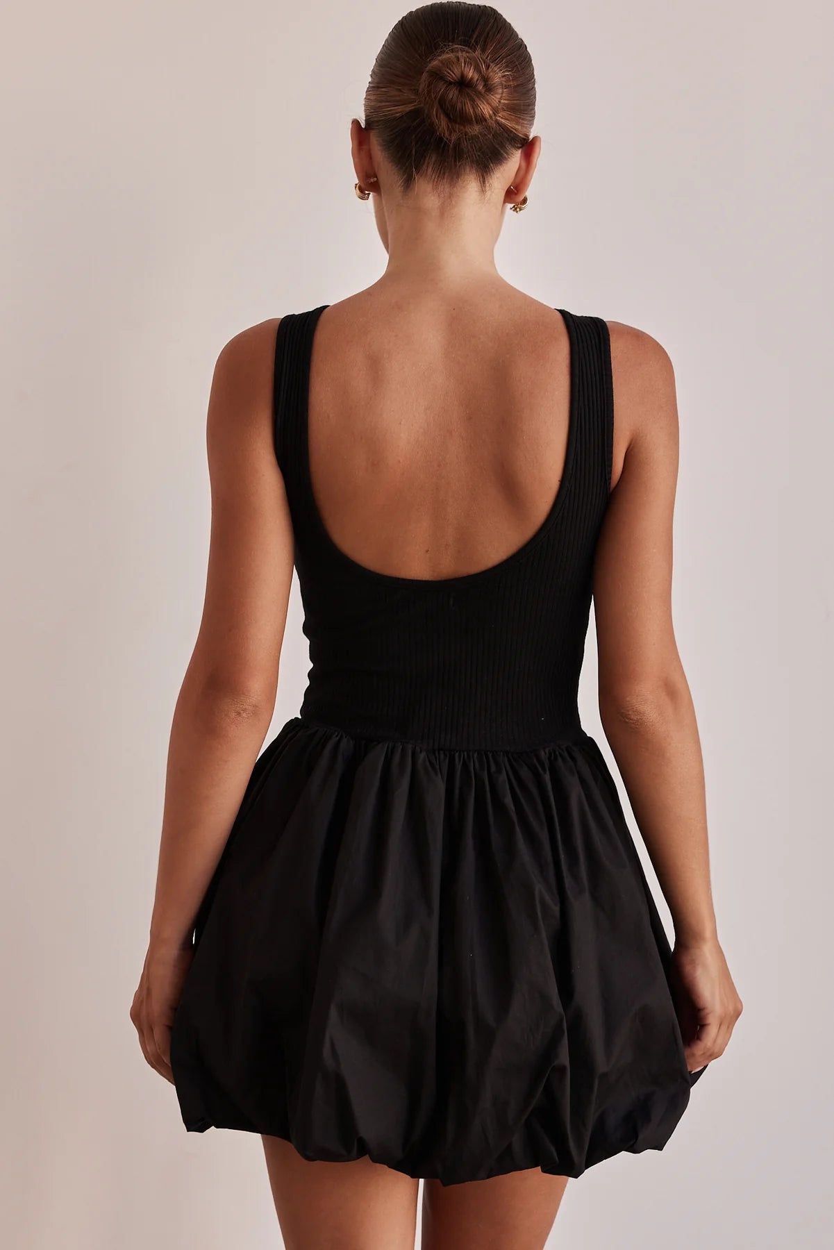 Rosamund Mini Dress - Black