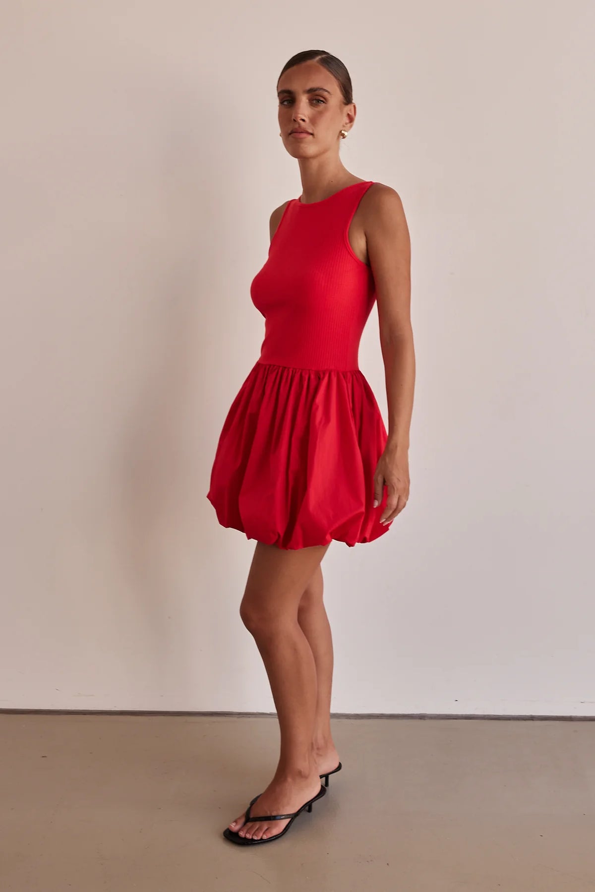Rosamund Mini Dress - Red