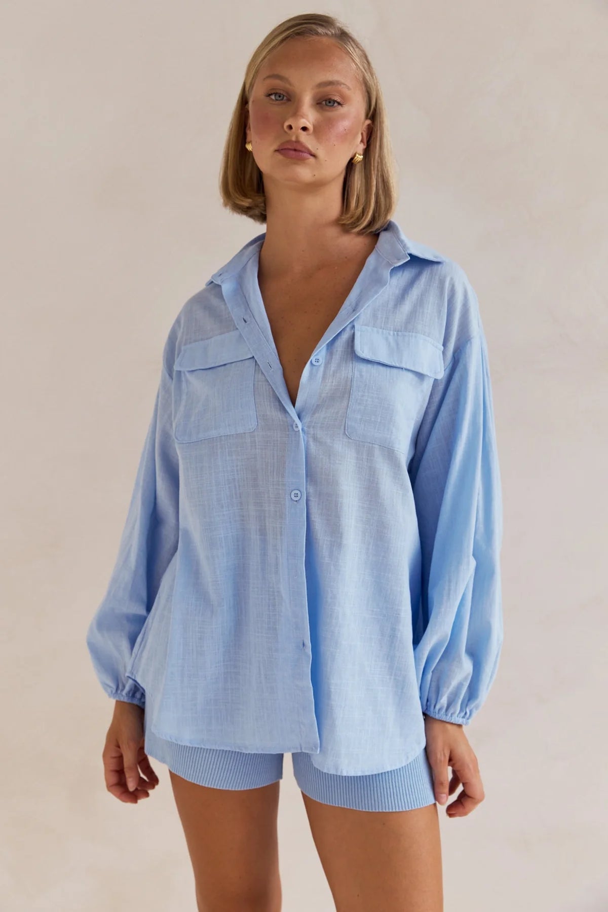 Timothee Shirt - Blue