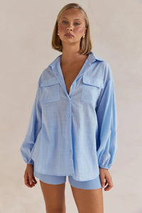 Timothee Shirt - Blue