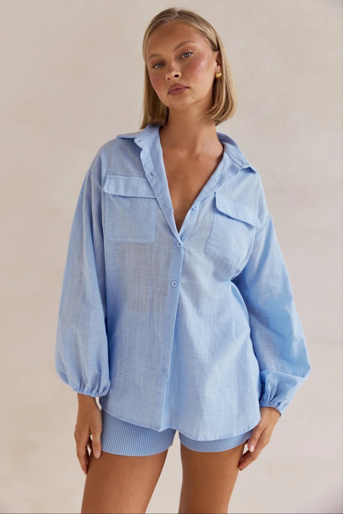 Timothee Shirt - Blue