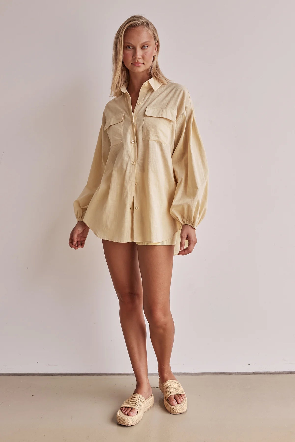 Timothee Shirt - Yellow