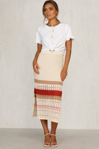 Panorama Knit Skirt