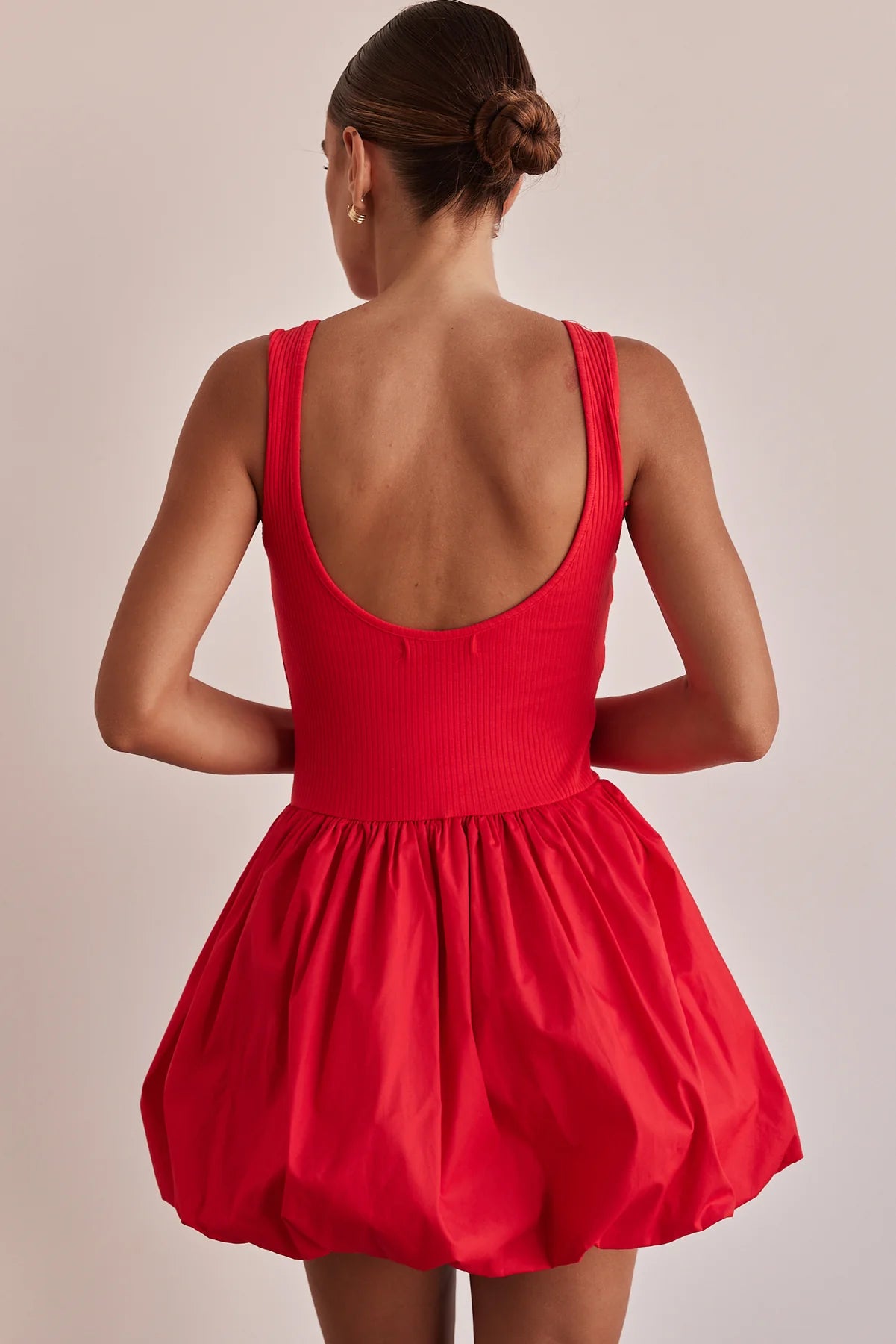 Rosamund Mini Dress - Red