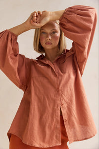 Timothee Shirt - Rust